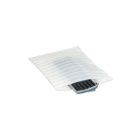 The Packaging Wholesalers Flush Cut Foam Pouches, 6"W x 9"Lx 1/8" Thick, White, 275/Pack CFP69